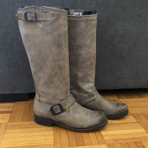 Frye Distressed Leather Veronica Boot